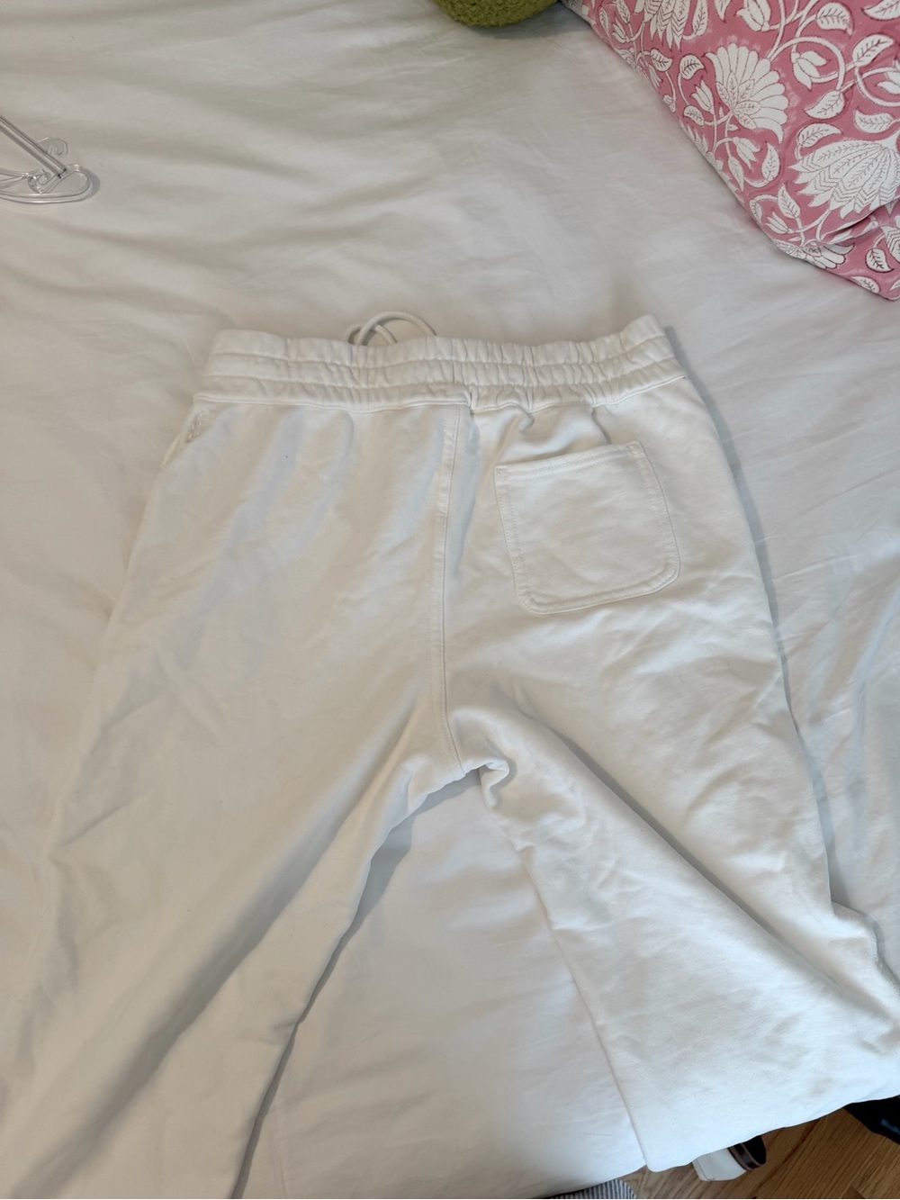 Free People Movement White Drawstring Joggers - Never Worn - Picture 2 of 4